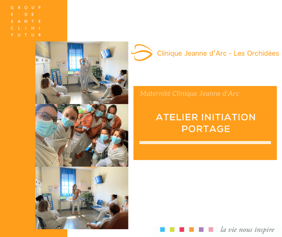 Atelier portage Clinique Jeanne d'Arc - Les Orchidées