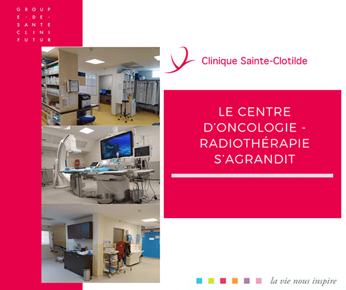 Traitement en stéréotaxie, centre d’Oncologie-Radiothérapie Ste-Clotilde