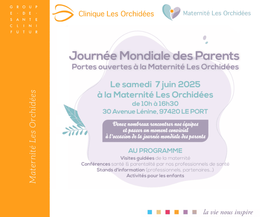 Parentalité : un événement engagé à la Maternité Les Orchidées