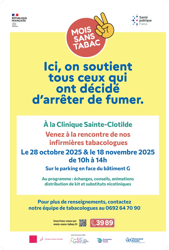 Affiche mois sans tabac 2025